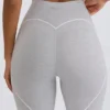 Soft Active Mid-Rise Leggings in Grey
