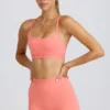 Soft Active Mini Shorts in Coral