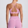 Soft Active Mini Shorts in Dusty Pink