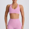Soft Active Mini Shorts in Dusty Pink