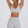 Soft Active Mini Shorts in Grey