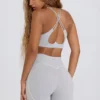 Soft Active Mini Shorts in Grey