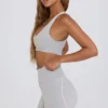 Soft Active Mini Shorts in Grey