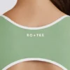 Soft Active Open-Back Unitard in Green