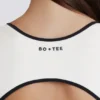 Soft Active Open-Back Unitard in Ivory