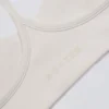 Soft Active Racerback Sports Bra in Cream