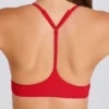 Soft Active Racerback Sports Bra in Strawberry Red