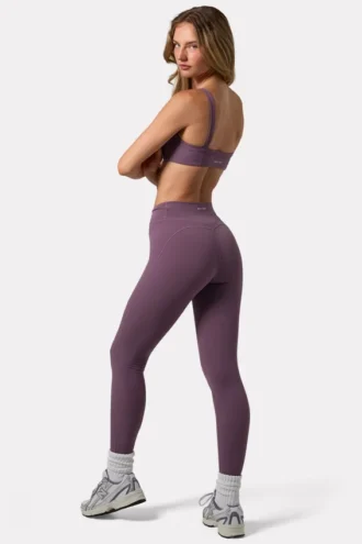 Soft Active Ruched Leggings in Dusk