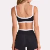 Soft Active Shorts  in Black