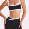 Soft Active Sports Bra in Black