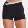 Soft Active Shorts  in Black