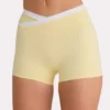 Soft Active Shorts  in Lemon