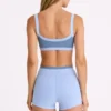 Soft Active Shorts  in Sky