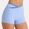 Soft Active Shorts  in Sky