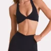 Soft Active Sports Bra in Black