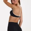Soft Active Sports Bra in Black