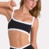 Soft Active Sports Bra in Black