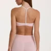 Soft Active Sports Bra in Blush Marl