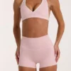 Soft Active Sports Bra in Blush Marl