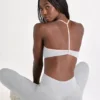 Soft Active Sports Bra in Grey Marl
