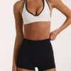 Soft Active Sports Bra in Ivory