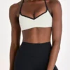 Soft Active Sports Bra in Ivory