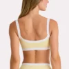 Soft Active Sports Bra in Lemon
