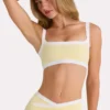Soft Active Sports Bra in Lemon