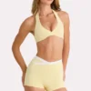Soft Active Sports Bra in Lemon