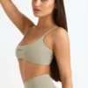 Soft Active Sports Bra in Mineral