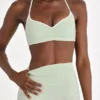 Soft Active Sports Bra in Sage Marl