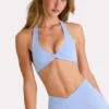 Soft Active Sports Bra in Sky