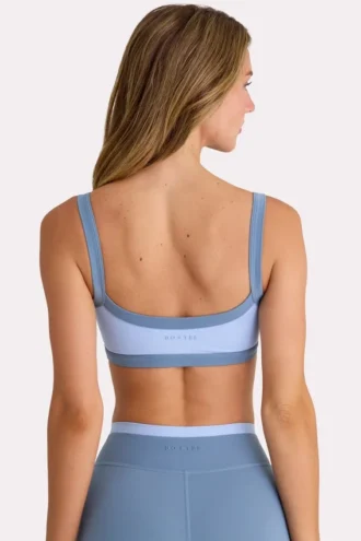 Soft Active Sports Bra in Sky