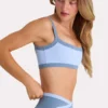 Soft Active Sports Bra in Sky