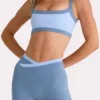 Soft Active Sports Bra in Sky