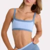 Soft Active Sports Bra in Sky
