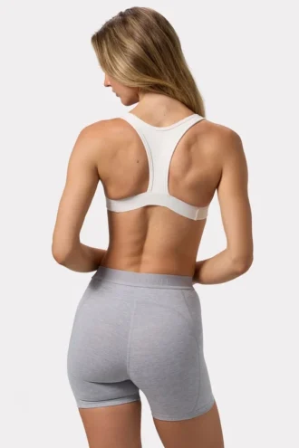 Soft Active Sports Bra in White