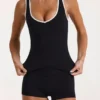 Soft Active Tank Top in Black