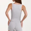 Soft Active Tank Top in Grey Marl