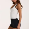 Soft Active Tank Top in Ivory