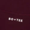 Soft Active Zip-Up Cropped Jacket in Burgundy