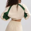 Soft Cotton Jersey Elasticated Mini Shorts in Marble