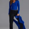 Soft Cotton Jersey Relaxed Mid-Rise Joggers in Black