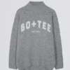 Soft Knit Oversized Jumper in Grey