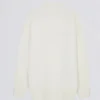 Soft Knit Oversized Jumper in Ivory