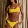 Sorrento Full Bikini Bottoms in Golden Yellow