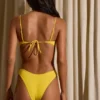 Sorrento Full Bikini Bottoms in Golden Yellow