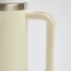 Stainless Steel Water Bottle in Cream