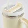 Stainless Steel Water Bottle in Cream