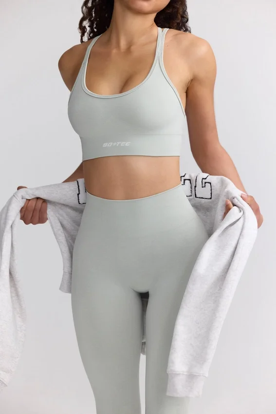 Strappy Define Luxe Sports Bra in Grey Strappy Define Luxe Sports Bra in Grey